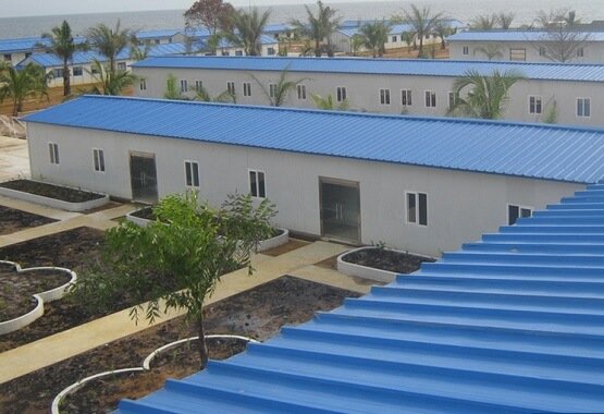 Qatar prefabricated house camp