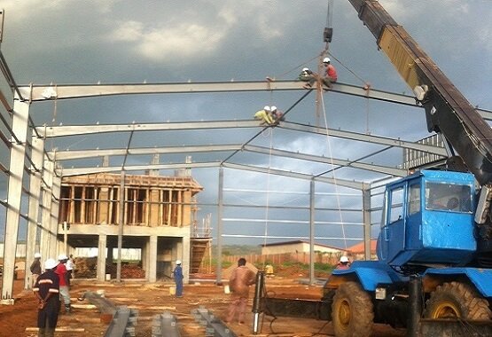 Rwanda prefabricated steel structure