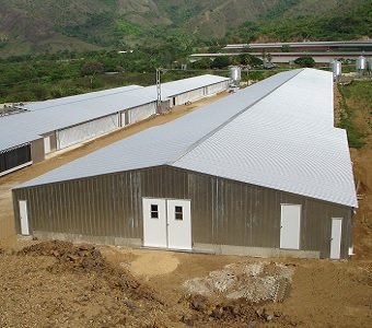 prefabricated steel structure poultry house