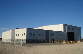 structural steel warehouse building